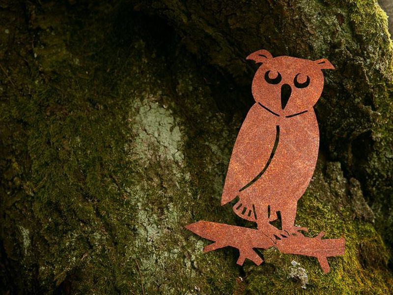 Zahradní dekorace – sova