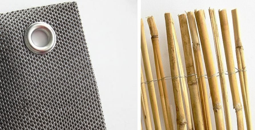 Srovnání: PVC clona na balkon vs. rákosová rohož na plot