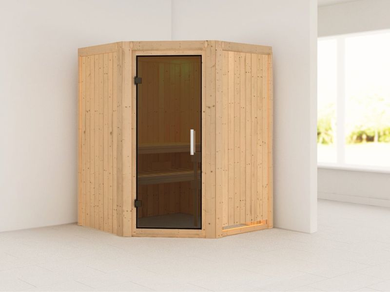 Finská sauna do bytu Karibu Larin