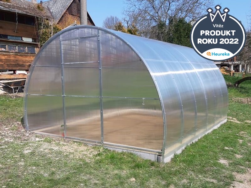 Polykarbonátový skleník DODO 330 (vítěz v kategorii zahradní skleníky)