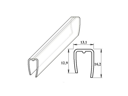 šířka 10 mm, délka 2,1 m