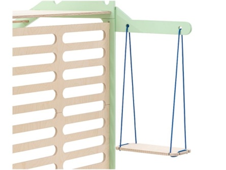 Dřevěný psací stůl a houpačka k posteli Sleepy