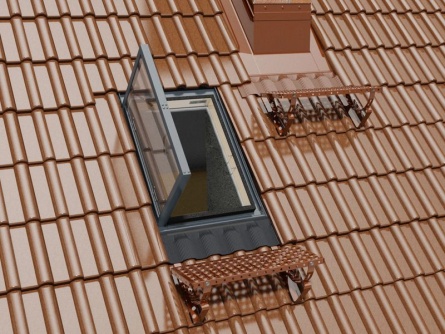 WVD V3, 2sklo, dřevo, lem. EPDM, otevření L/P, 86×86