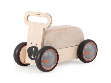 Dřevěné auto a chodítko Bear