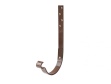 Žlabový hák pozink (čelní) Gutta Aqua 125 mm hnědá