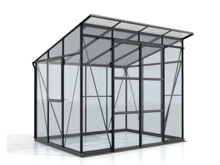 Vitavia Playa 5900, sklo 3 mm + PC 6 mm, černý