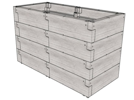 Juwel Timber 4ER-SET