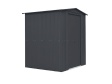 Plechový zahradní domek Globel 65 (antracit)