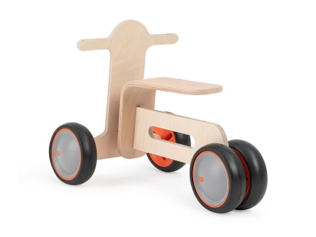 Dřevěné auto a chodítko Ambulance