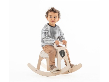 Dřevěný houpací kůň Bear