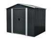 Plechový zahradní domek Maxtore 108 antracit