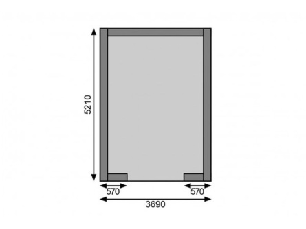 Karibu natur (stěna 40 mm)