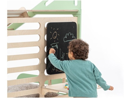 Dřevěný psací stůl a houpačka k posteli Sleepy