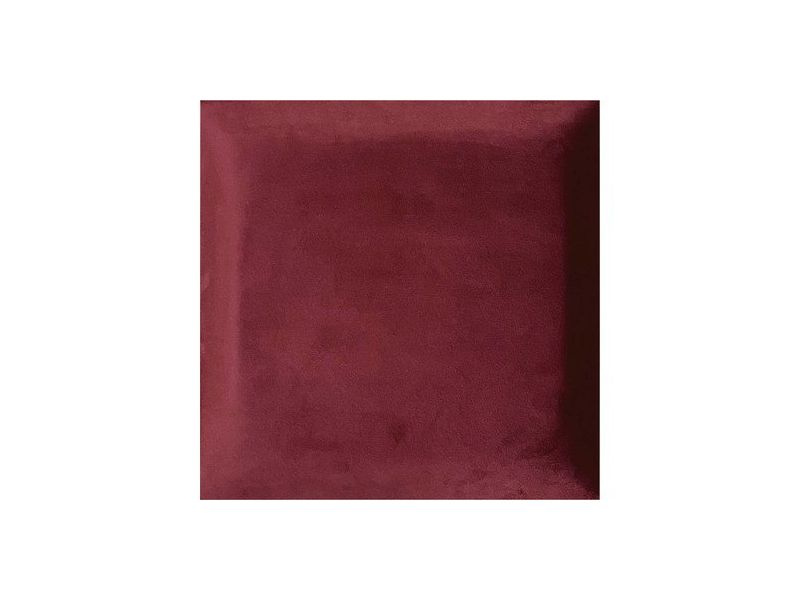 Čalouněný nástěnný panel Riwiera, Čtverec 30×30 cm (vínová, kód barvy 59)