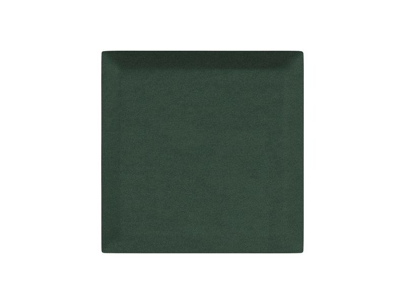 Čalouněný nástěnný panel Riwiera, Čtverec 30×30 cm (zelená, kód barvy 38)