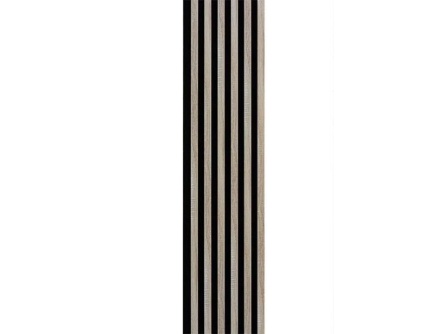 Černá / dub sonoma 270 × 30 cm