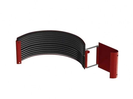 Červenohnědá 125 mm