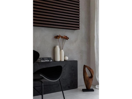 Černá / dub tmavý 270 × 30 cm