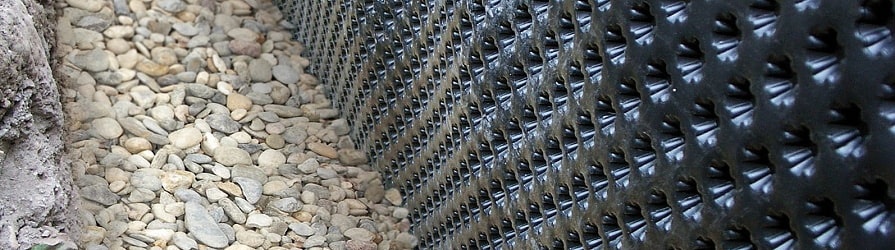 Nopová folie pro hydroizolaci