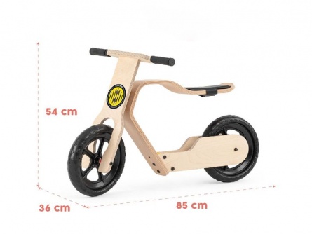 Dřevěné balanční kolo RideMe