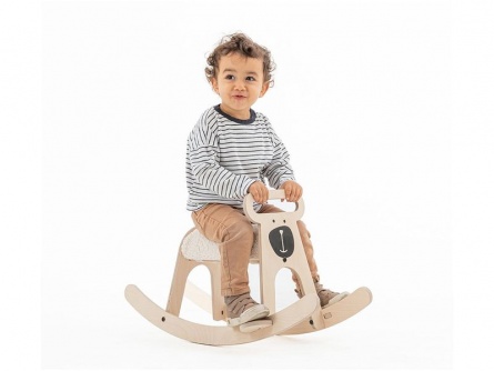 Dřevěný houpací kůň Bear