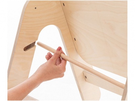 Dřevěný stolek na malování Fox