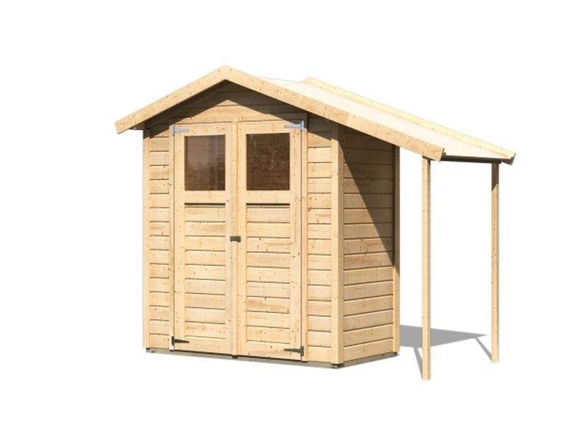 Čím natřít dřevěný zahradní domek?