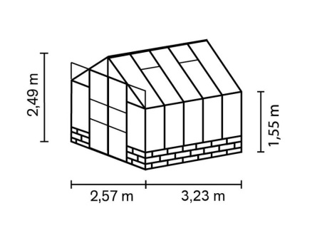 Vitavia Cassandra 8300, sklo 3 mm