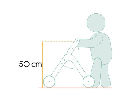 Dřevěný nákupní vozík a chodítko Trio Shopper