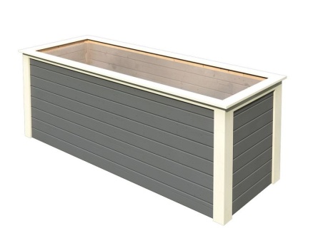 Karibu Hochbeet terragrau