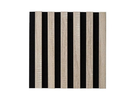 Černá / dub sonoma 270 × 30 cm