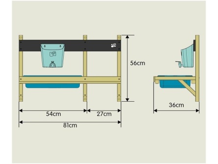 Dřevěná kuchyňka Pug Deluxe