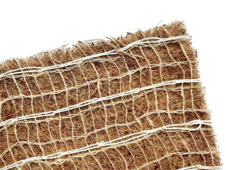 Kokosová mulčovací rohož s jutovou síťovinou – Geomat K-J 450 g/m² 2×25 m [50 m²]