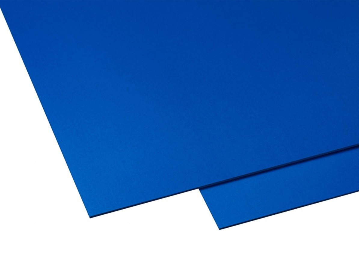 Gutta Gutta Neprůhledné plexisklo z PVC Hobbycolor 3 mm, 50 x 125 cm, modrá