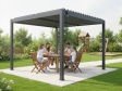 Bioklimatická hliníková pergola – LanitPlast Basic 33