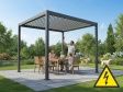 Hliníková bioklimatická pergola – LanitPlast 33 Premium Plus