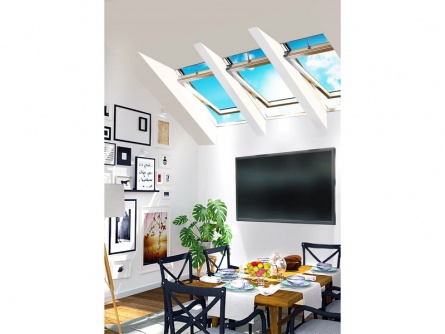 ISC2 I22, 3sklo, Uw=1,06, kyvné, ovládání spínačem