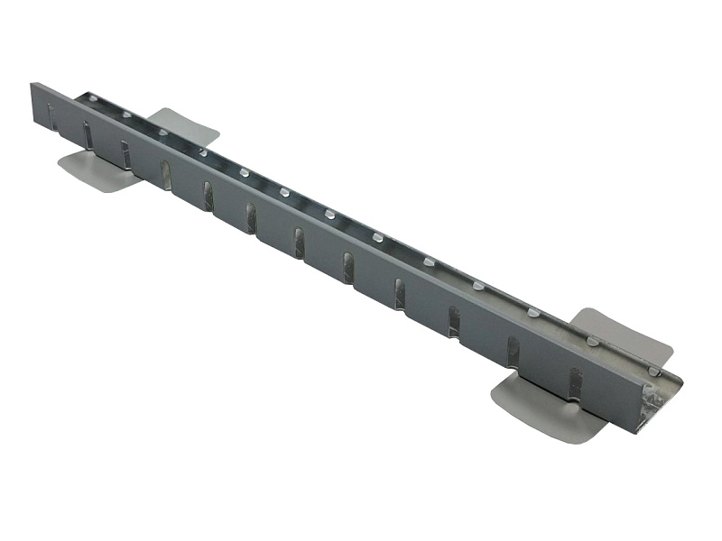 Kačírková lišta z poplastovaného plechu – TW KL 65 (výška 65 mm, délka 2 m)