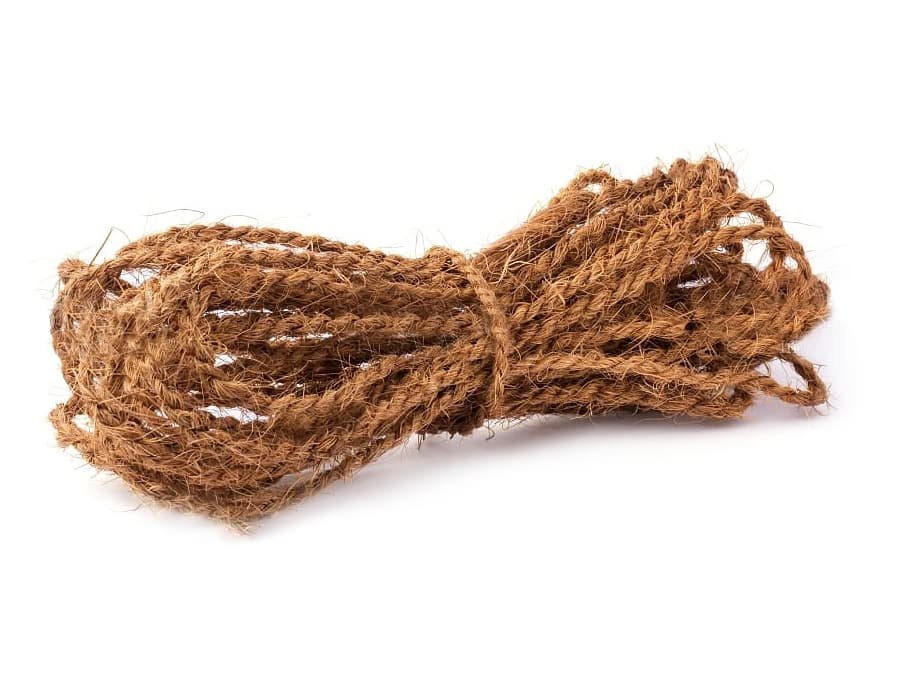 Kokosové lano – Coir Rope ø 8 mm, 20 m