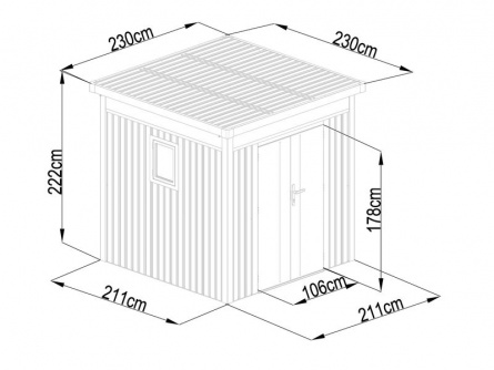 Lanitplast Marburg 88 antracit