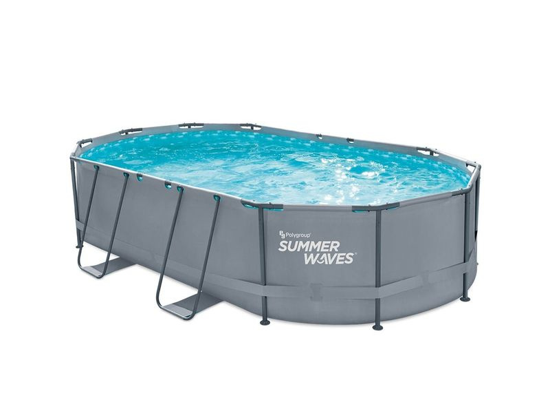 Summer Waves Nadzemní bazén s filtrací – Active Frame (š. 3,05 × d. 4,88 × v. 1,07 m)