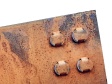 Ocelový obrubník s trny Steel Border Corten Rust S 1,5/100