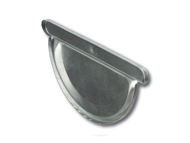 GEOMAT Pozinkované čelo pro okapové žlaby FeZn 33,3 cm, střbrná