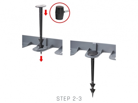 Palis Garden (5 ks + kolíky)