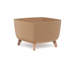 Plastový květináč Gracia Square ECO Wood