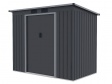 Plechový zahradní domek Halle 74 antracit