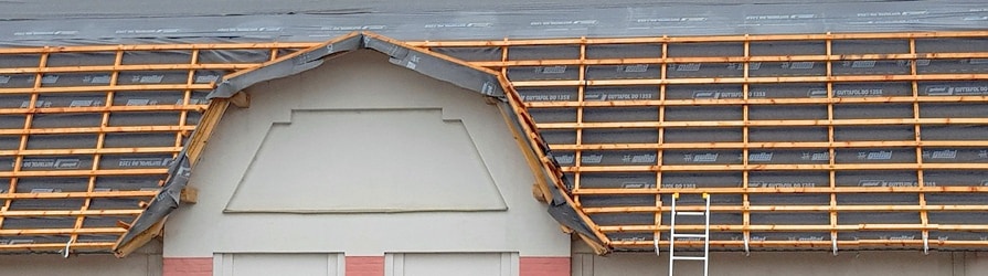 Podstřešní fólie ve střešní konstrukci