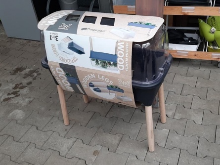 Respana Planter Wood High Set