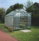 Sedlový skleník z polykarbonátu