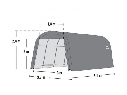 ShelterLogic 3,7 × 6,1 m